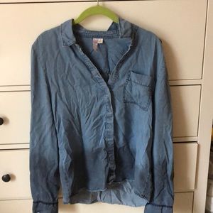 Francesca’s ombré Button-up - NEVER WORN